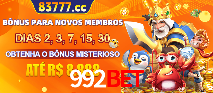 Anúncio dos benefícios para Membro VIP Sênior na plataforma 992BET, incluindo bônus promocionais, semanais e mensais, ilustrado com o personagem Fortune Tiger.